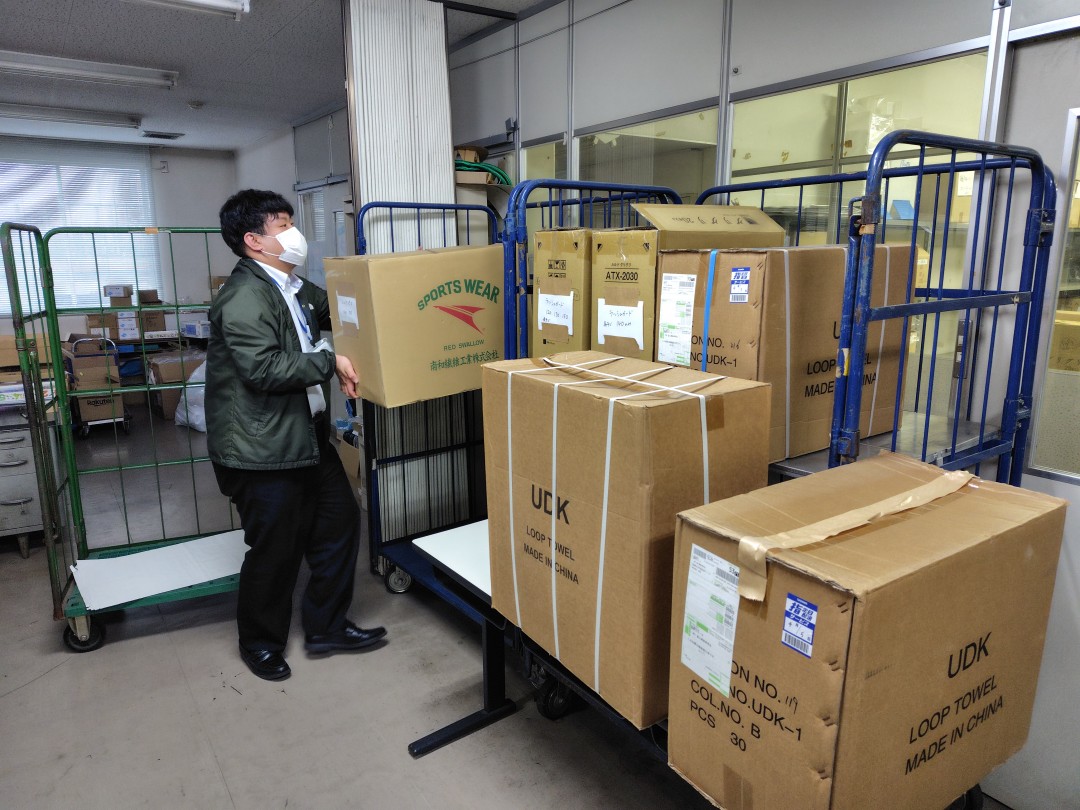 水着販売の準備です！！