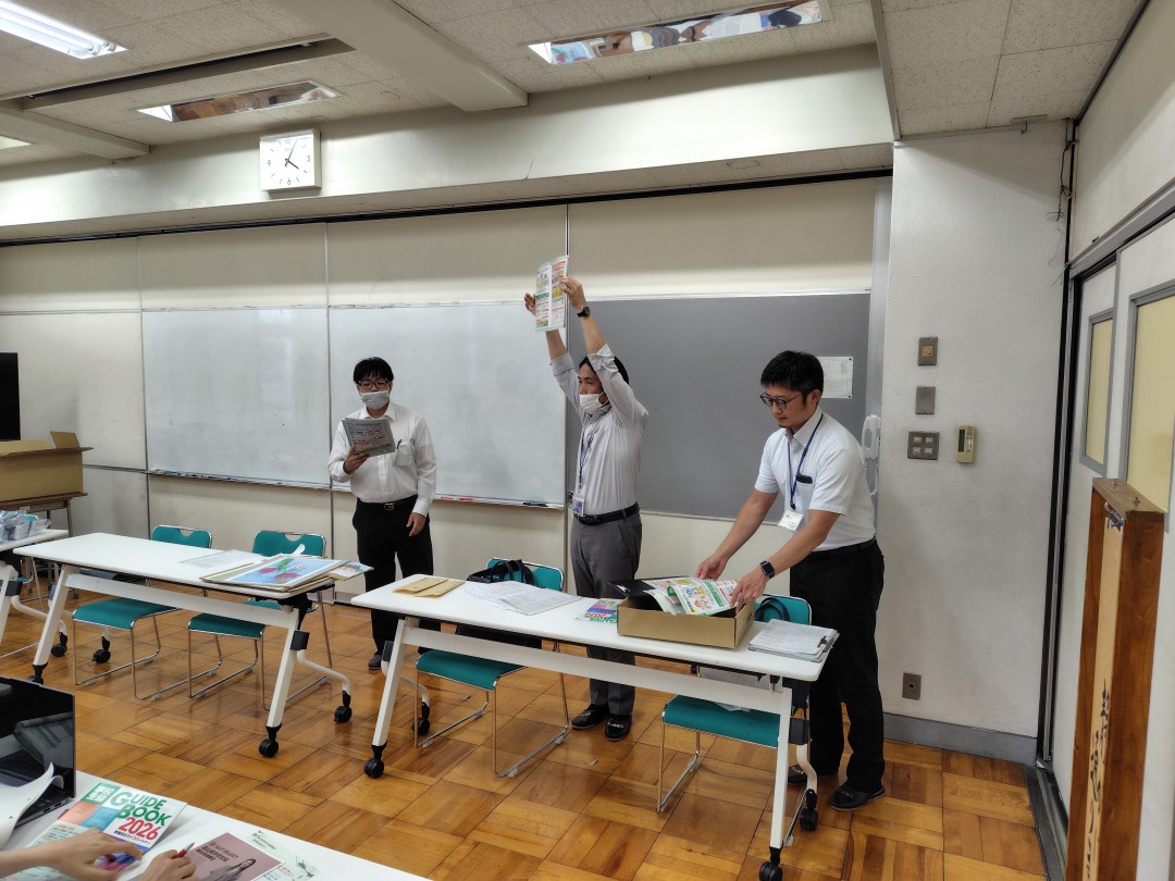 学校事業説明会（芳野中）